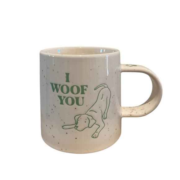 Target Other - Stoneware Dog Mug “I Woof You”